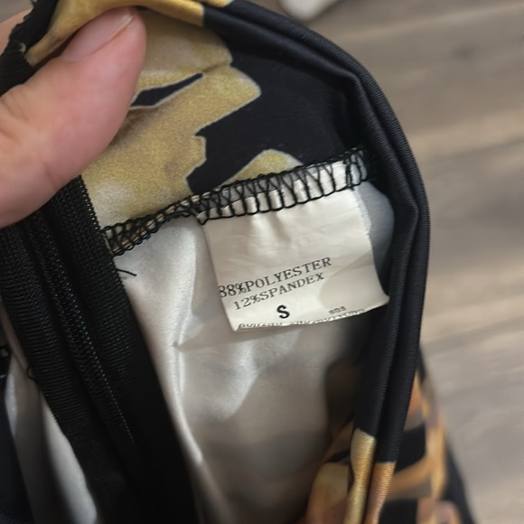 Halloween Costume Skeleton Body Con Jumpsuit Small - Picture 5 of 7